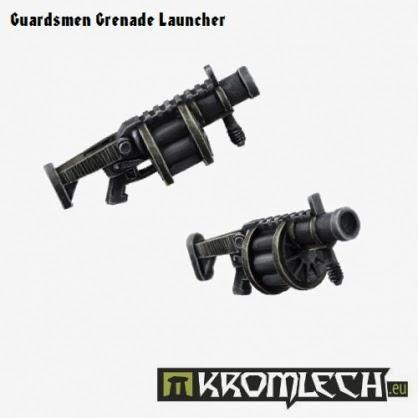 Guardsmen Grenade Launchers y Magma Rifles de Kromlech