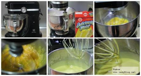 Bizcocho húmedo de limón. Receta exprés