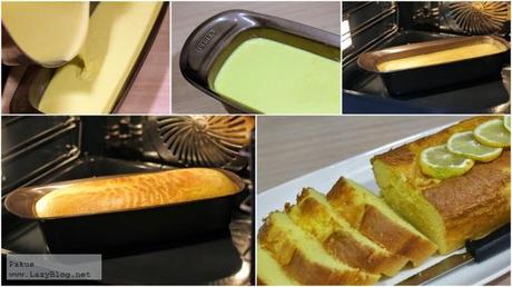 Bizcocho húmedo de limón. Receta exprés