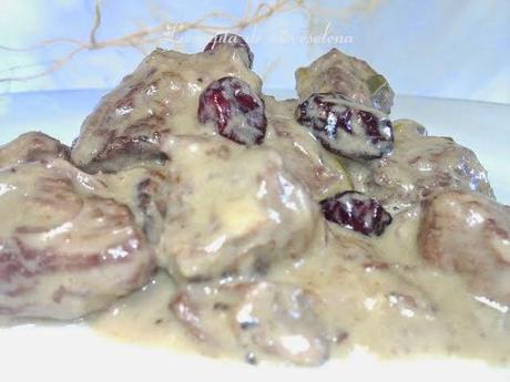 Capriolo con salsa di mirtilli