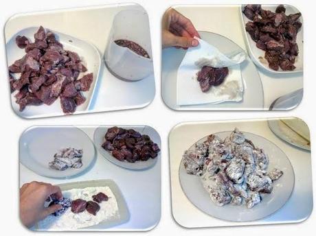 Capriolo con salsa di mirtilli