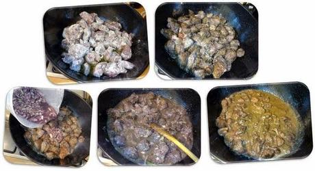 Capriolo con salsa di mirtilli