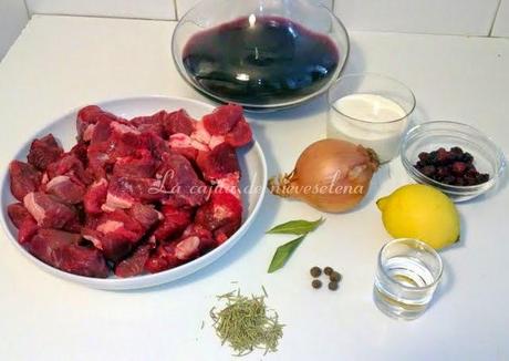 Capriolo con salsa di mirtilli