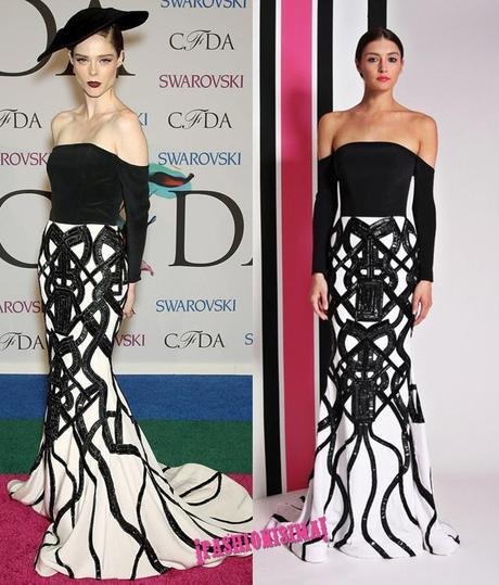 Coco Rocha Cristian Siriano CFDA