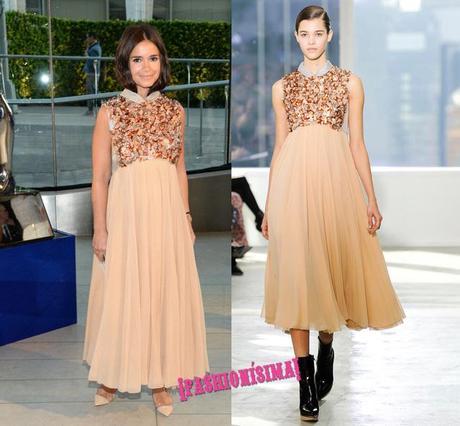 Miroslava Duma de Delpozo (again) en los #CFDAAwards Miroslava Duma Delpozo CFDA Awards
