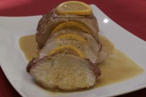 Lomo con salsa de naranja- Paso a Paso