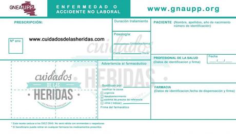 RECETA CUIDADOS DE LAS HERIDAS