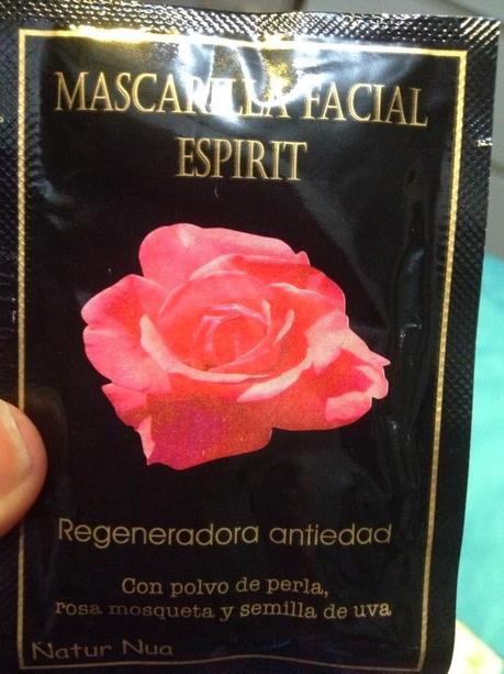Mascarilla facial espirit , regeneradora antiedad