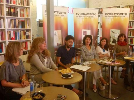 Paloma Muiña, Elena Alonso Frayle y Manuel Marsol presentan los Premios Edelvives 2014