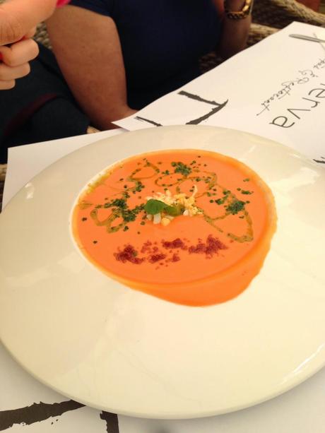 Salmorejo Restaurante La Minerva Cáceres