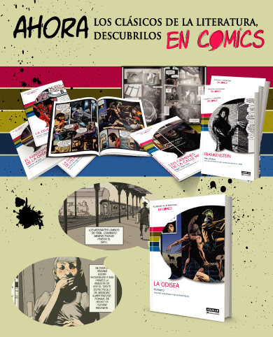 CLÁSICOS DE LA LITERATURA EN COMICS: Nueva colección de Aguilar