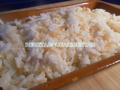 ARROZ FRITO AL AJO