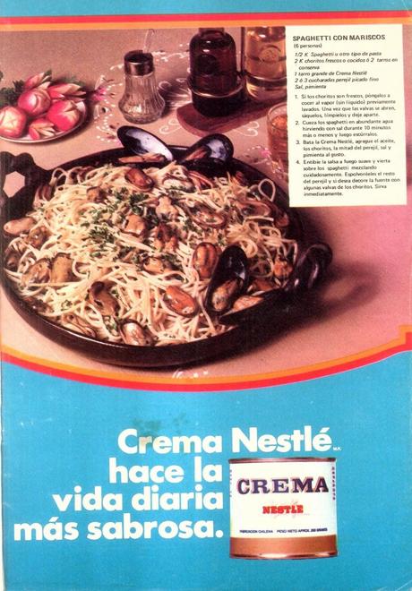 REVISTA SELECCIONES DEL READER'S DIGEST: CREMA NESTLÉ.