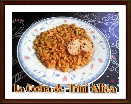 ALUBIAS VERDINA AL NATURAL ALIÑADAS CON CARNE PICADA