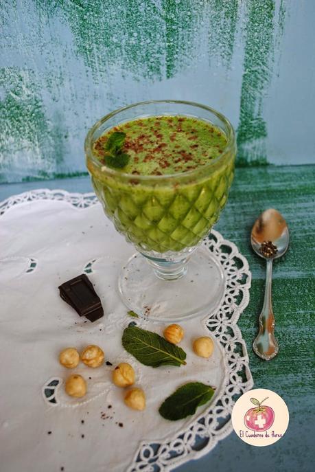 green smoothie, el cuaderno de flores