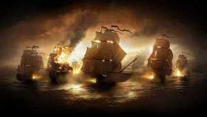 Piratas en el mar del Caribe