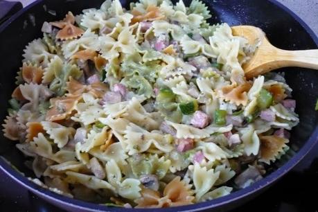 Una receta de pasta sabrosa y equilibrada: Lacitos con verduras