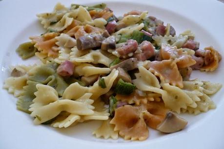 Una receta de pasta sabrosa y equilibrada: Lacitos con verduras