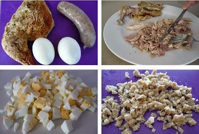 Pastel de pollo con bechamel