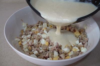 Pastel de pollo con bechamel