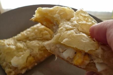 Pastel de pollo con bechamel