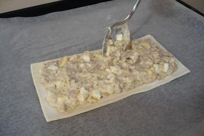 Pastel de pollo con bechamel