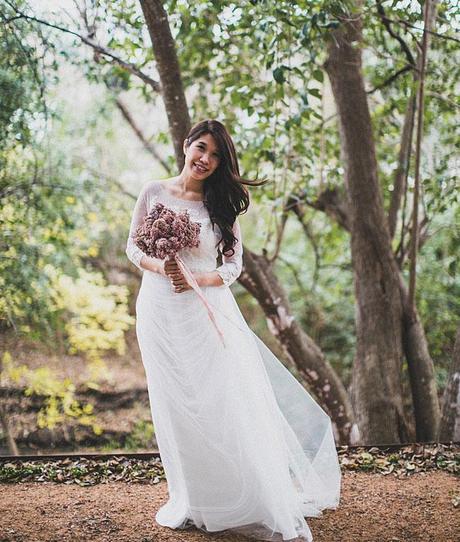 Una boda en tonos rosas y dorados