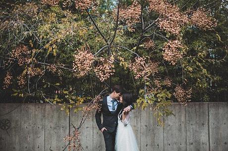 Una boda en tonos rosas y dorados