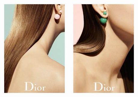 Pendiente de doble perla inspiracion Dior