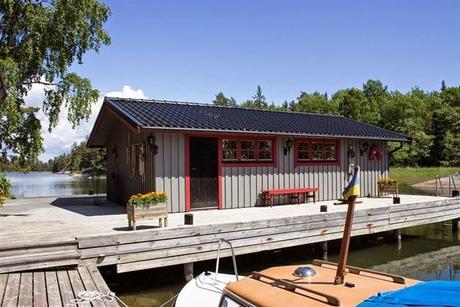 Casa Rustica sobre Muelle