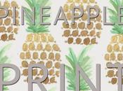 Pineapple print