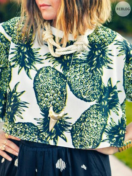 Pineapple print Pineapple print