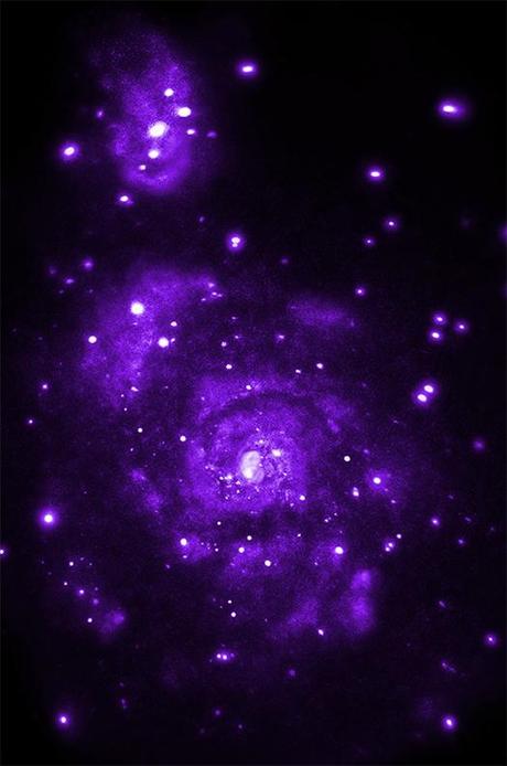 La Galaxia del Remolino en rayos X