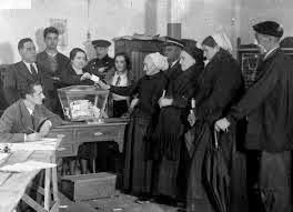 Canet, su mercado y el primer voto unisex del estado