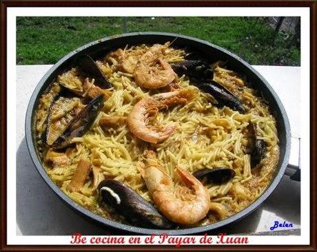 Zarzuela de pescado y marisco