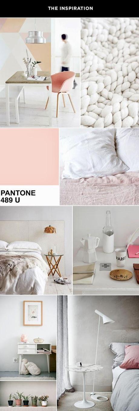 Decoracion Soft. Before and after de un dormitorio de tonos pastel