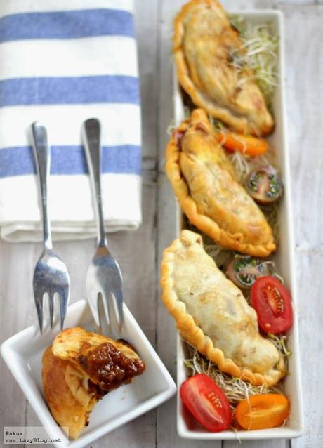 Empanadillas de restos del cocido. Receta de aprovechamiento