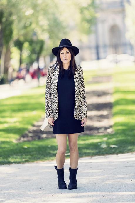 street style barbara crespo golden details zara el retro fashion blogger outfit blog de moda