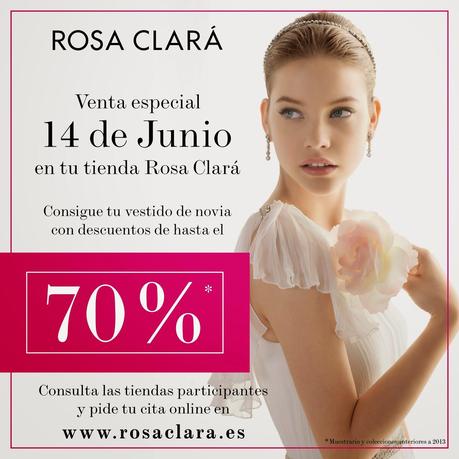 Venta Especial Rosa Clará - Vestidos de novia hasta el 70 % de descuento