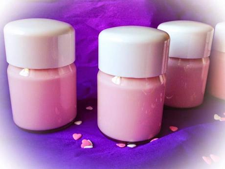 Yogur casero de Nesquik de fresa