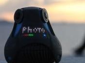 360Cam cámara graba toma imágenes todas direcciones
