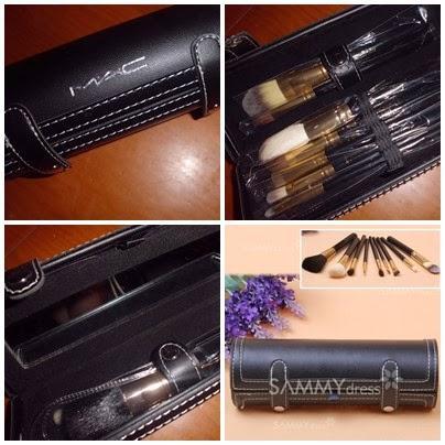 estuches de brochas de maquillaje