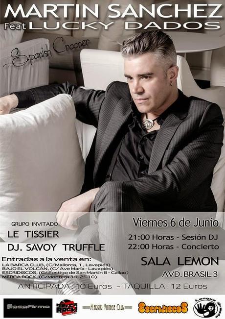 Sesión gloriosa de Dj Savoy Truffle en el concierto de Mártin Sánchez (feat. Lucky Dados) + Le Tissier
