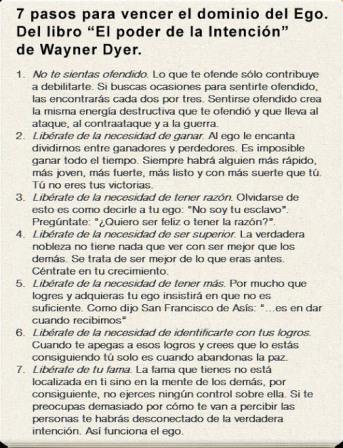 7 pasos para dominar el ego