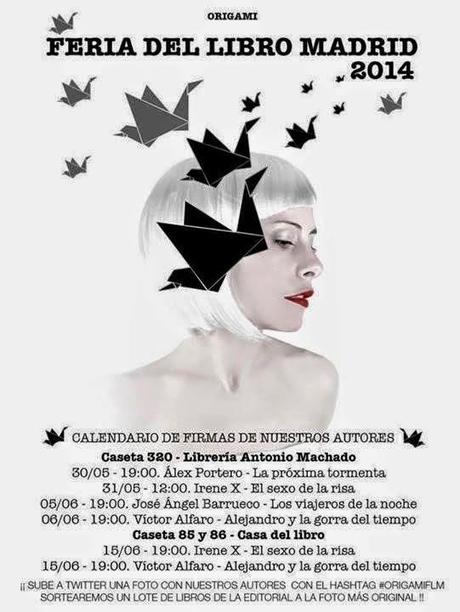 Editorial Origami en la Feria del Libro de Madrid: Mañana: Firma de José Ángel Barrueco: Caseta 320: