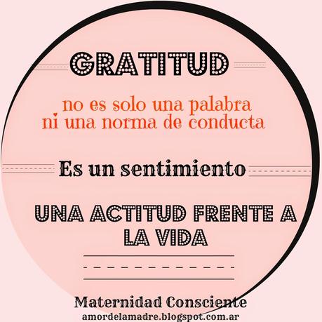 gratitud