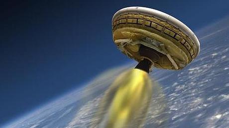 La NASA prueba su «platillo volante» para ir a Marte