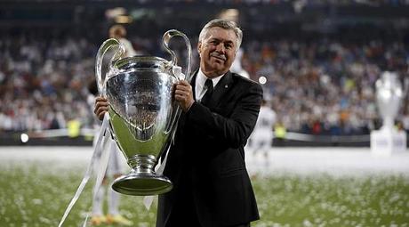 Carlo Ancelotti con la ansiada décima Champions League carlo ancelotti Carlo Ancelotti, un mago silencioso ance copa