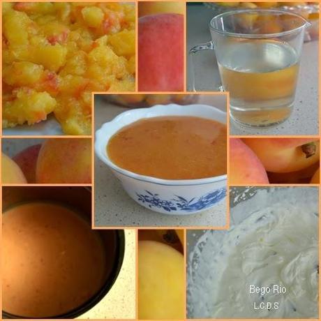 Helado de albaricoque