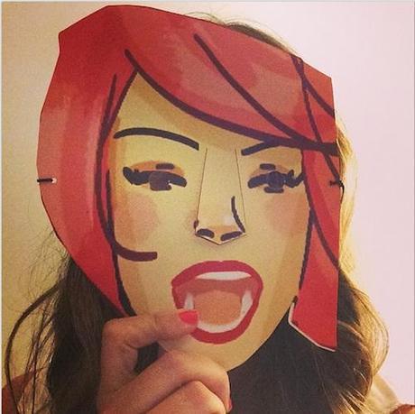 Máscaras de Desmadreando Encuentro MadresBlogueras YO DONA